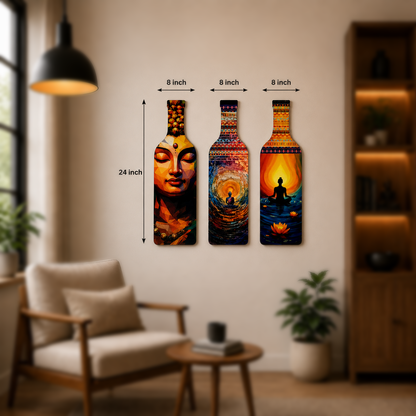 Buddha MDF Wall Hanging