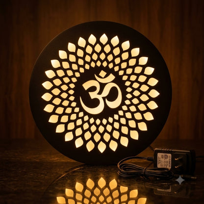 Om MDF Warm Light Décor