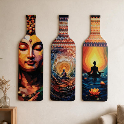 Buddha MDF Wall Hanging