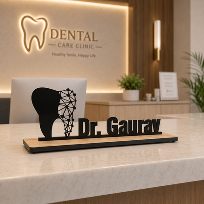 Doctor Name Plate